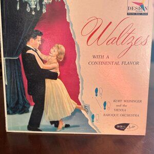 Vintage Vinyl ca 1957 “Waltzes With a Continental Flair”